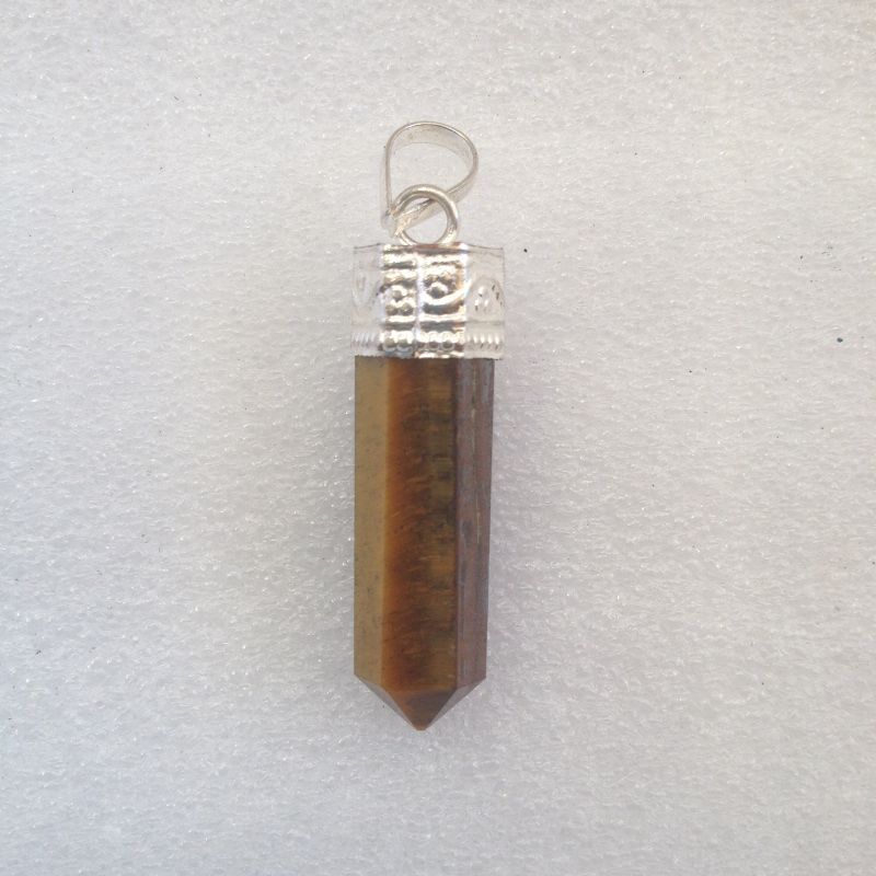 Tigers Eye - Cap Point Pendant Tigers Eye - Cap Point Pendant